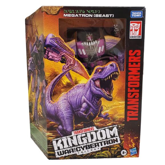 Transformers War for Cybertron Kingdom WFC-K10 Leader Megatron Beast Wars New - Picture 12 of 12